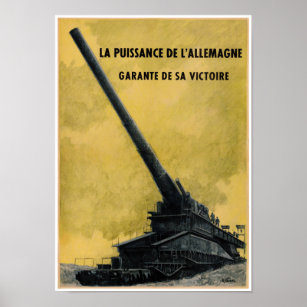 French WWII Dora Vintage Propaganda Poster Mint