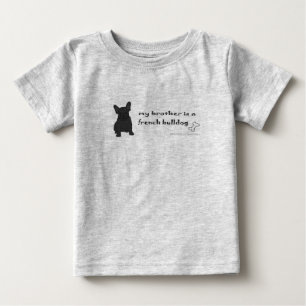 FrenchBulldogBlkBrother Baby T-Shirt