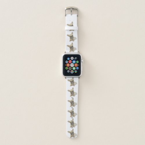 Frenchie  apple watch band