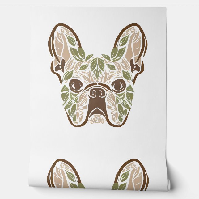 Frenchie art wallpaper  (Unrolling)
