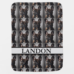 Frenchie Baby Blanket