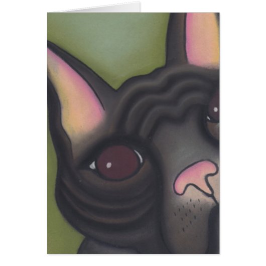 Frenchie by Robyn Feeley Cards (Front)