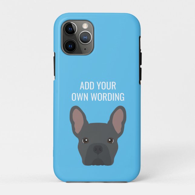 Frenchie Case-Mate iPhone Case (Back)
