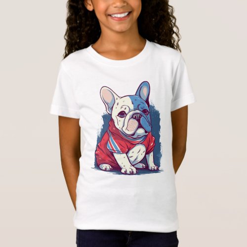 Frenchie cute French Bulldog T_Shirt