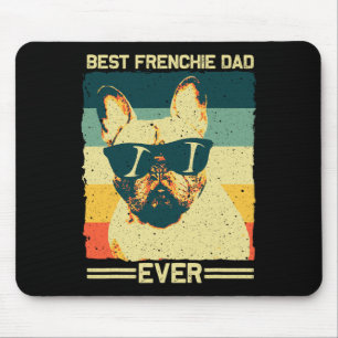 Frenchie Dad Design Men Father French Bulldog Love Mouse Pad