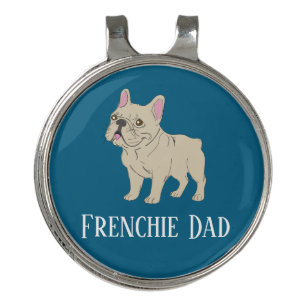 Frenchie Dad Golf Hat Clip