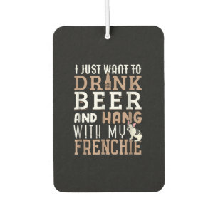 Frenchie Dad T Funny French Bulldog Lover Gift Air Freshener