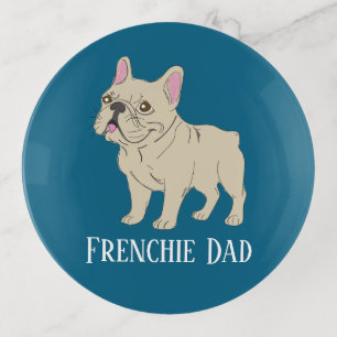 Frenchie Dad Trinket Tray