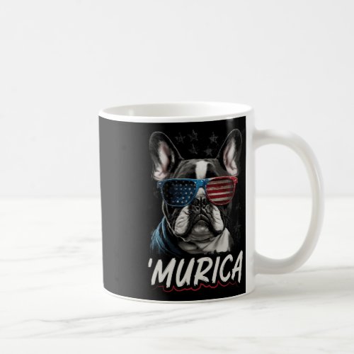 Frenchie Dog American Flag 4th Of July 2  Coffee Mug