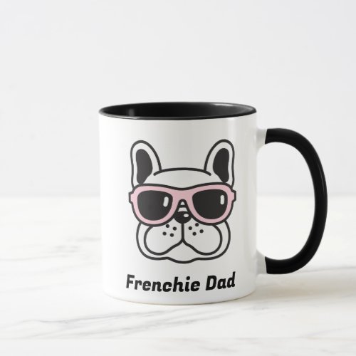 Frenchie Dog French Bulldog Fathers Day Mug