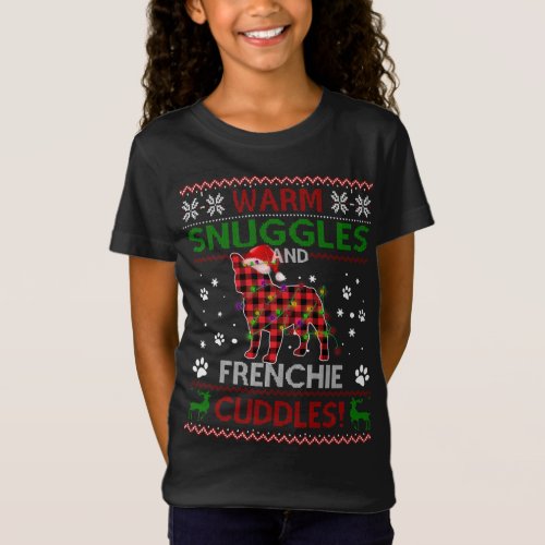 Frenchie Dog Ugly Christmas Sweater Xmas Pajama Do