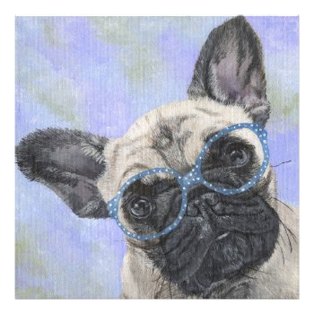 Frenchie Dog With Glasses Photo Print by Eclectic_Ramblings at Zazzle