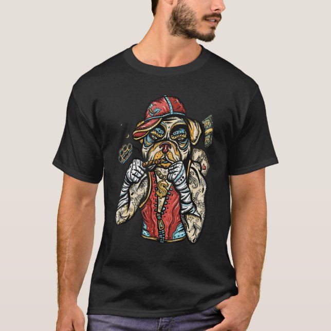 frenchie  french bulldog frenchie mom dog pug bull T-Shirt (Front)