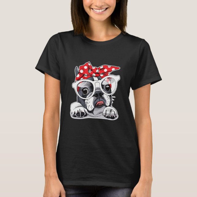frenchie french bulldog frenchie mom dog pug bull T-Shirt (Front)