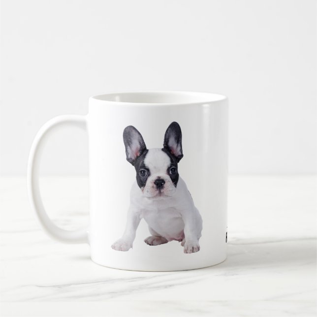 Frenchie - French bulldog puppy Coffee Mug (Left)