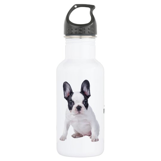 Frenchie French bulldog puppy Water Bottle