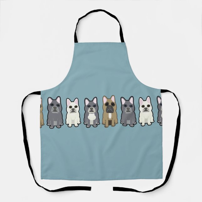 Frenchie Friends Apron (Front)