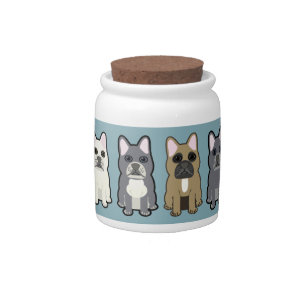 Frenchie Friends Candy Jar