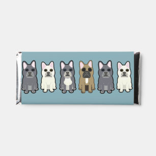 Frenchie Friends Hershey Bar Favors