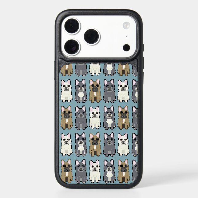 Frenchie Friends Otterbox iPhone Case (Back)