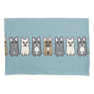 Frenchie Friends Pillow Case
