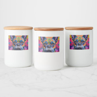 Frenchie Fun Food Label