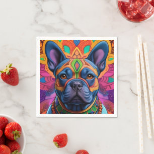 Frenchie Fun Napkins