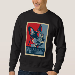 Frenchie Gift   Cute Love The French Bulldog Sweatshirt