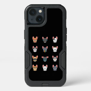 Frenchie Gift Emotional Face French Bulldog iPhone 13 Case