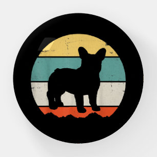 Frenchie Gift Vintage French Bulldog Gift Paperweight