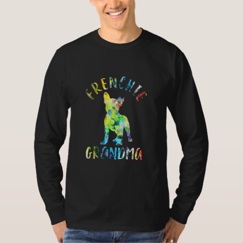 Frenchie Grandma Funny French Bulldog Owner  T_Shirt