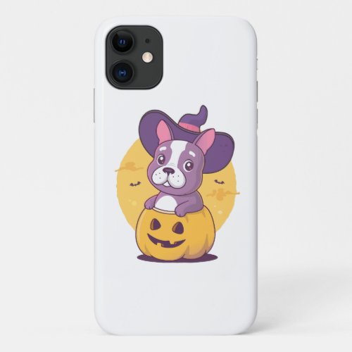 Frenchie Halloween iPhone 11 Case