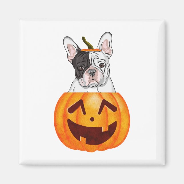 Frenchie Halloween   Magnet (Front)