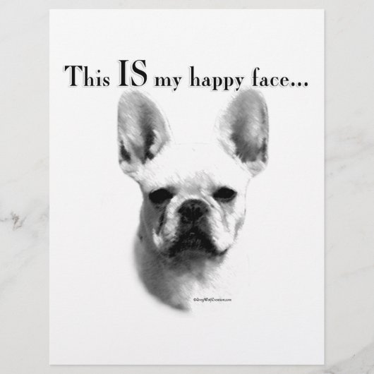 Frenchie Happy Face (Front)
