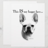 Frenchie Happy Face (Front/Back)