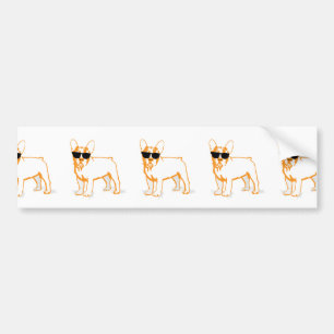 Frenchie Howlelu Bumper Sticker