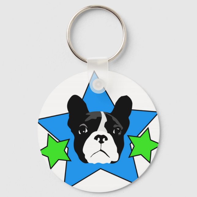 Frenchie Keychain (Front)