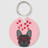 Cartoon Frenchie Keychain – Poochie Moochie Pet Store West Edmonton