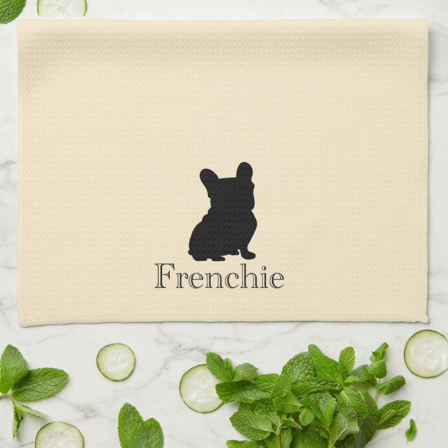 Frenchie Kitchen Towel (Folded)