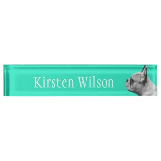 Frenchie Love | Aqua Colored