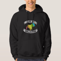 Frenchie  Love My Bullycorn Bully Unicorn French B Hoodie