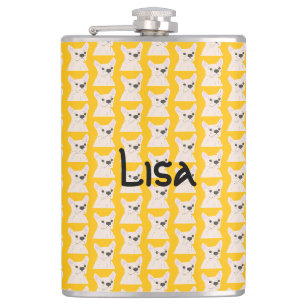 Frenchie Lover Flask