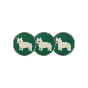 Frenchie Lover Green Golf Ball Marker
