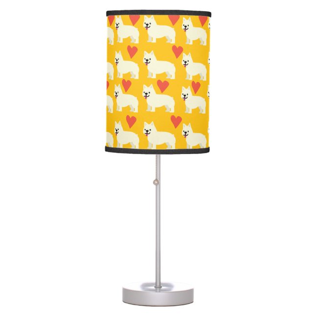 Frenchie Lover Table Lamp (Front)