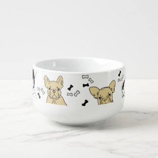 Frenchie Loves Bones Soup Mug