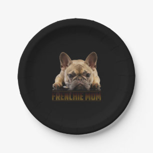 Frenchie Mama T Women French Bulldog Gift Dog Mom Paper Plates