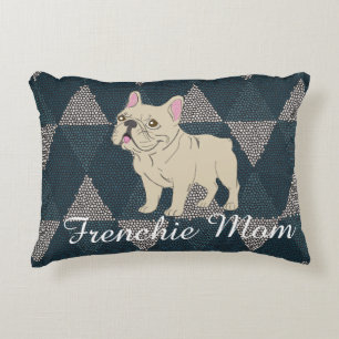Frenchie Mom Accent Pillow