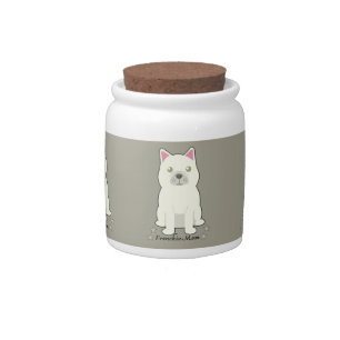 Frenchie Mom Candy Jar