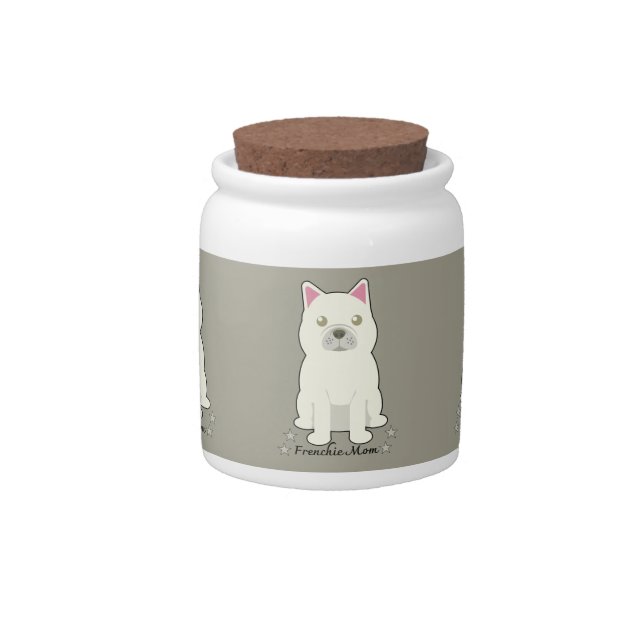 Frenchie Mom Candy Jar (Front)