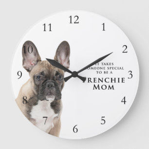 Frenchie Mom Clock